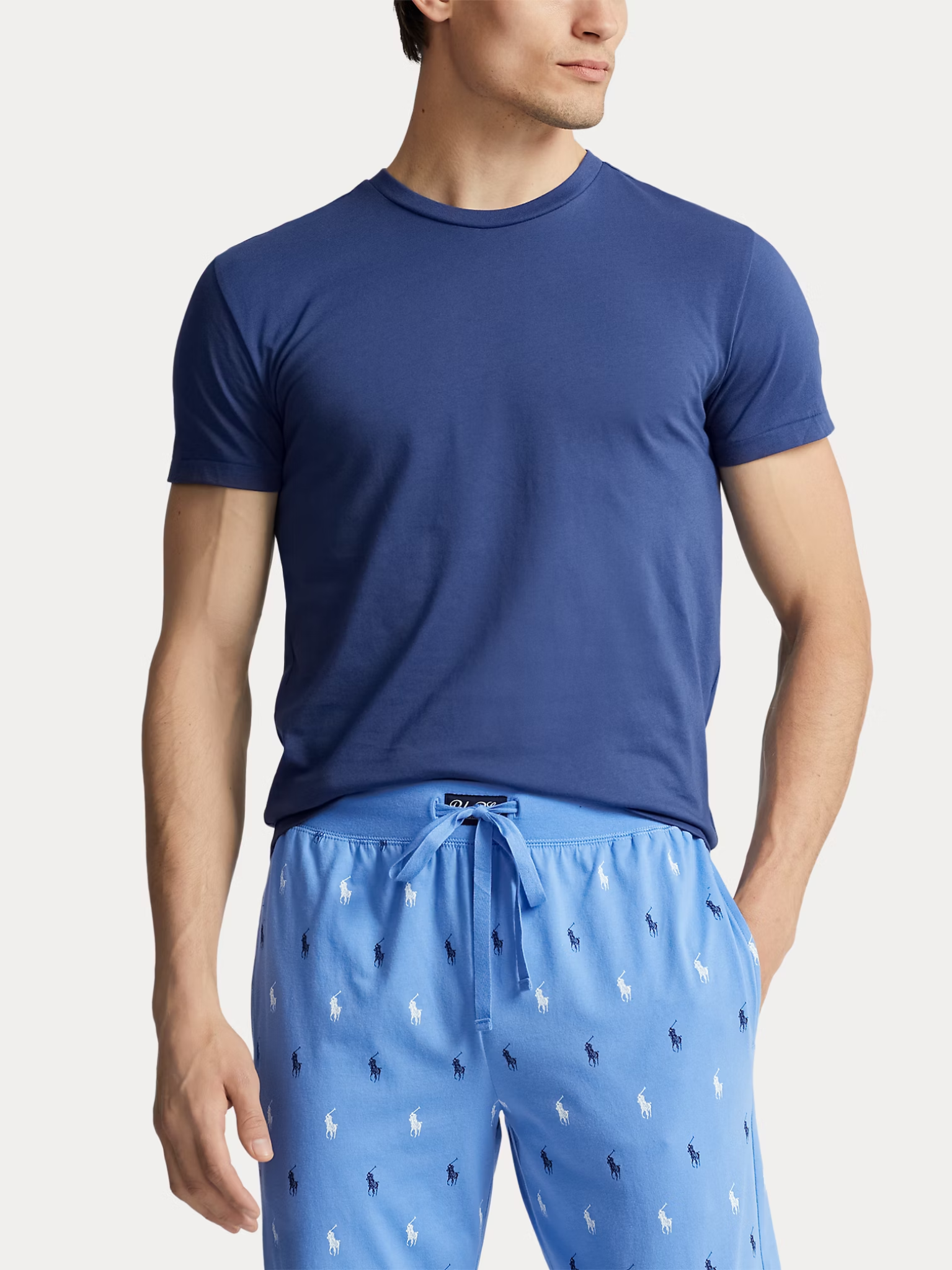 RALPH LAUREN Slim Crewneck 3-Pack T-shirts Crs Navy/Lt Navy/Elt