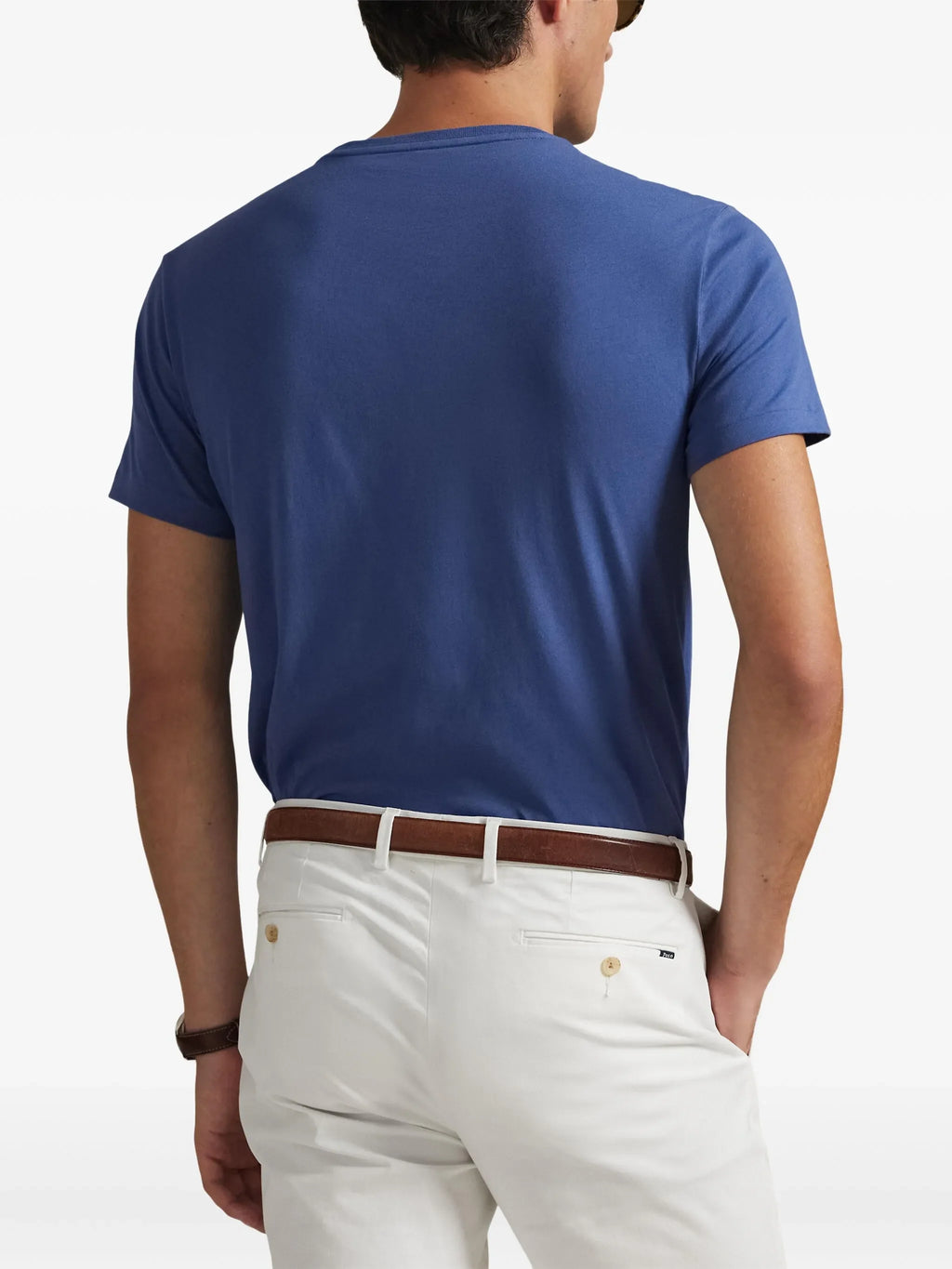 RALPH LAUREN Custom Slim Fit T-Shirt Royal Blue