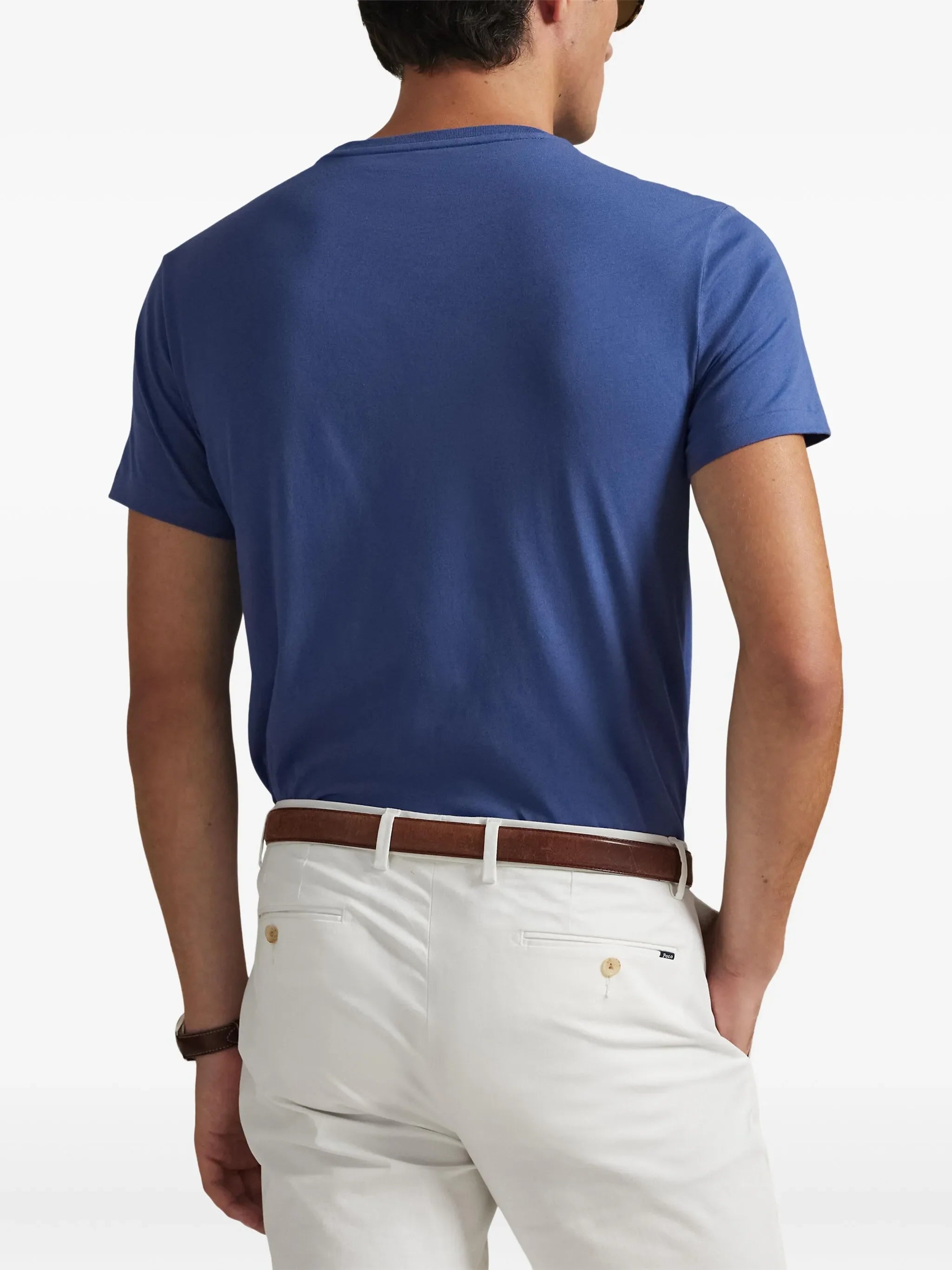 RALPH LAUREN Custom Slim Fit T-Shirt Royal Blue
