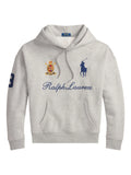 RALPH LAUREN Big Pony 20th Anniversary Hoodie Andover Heather