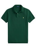 RALPH LAUREN Slim Fit Mesh Polo Shirt Green