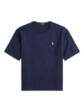 RALPH LAUREN Relaxed Fit Logo Jersey T-Shirt Navy
