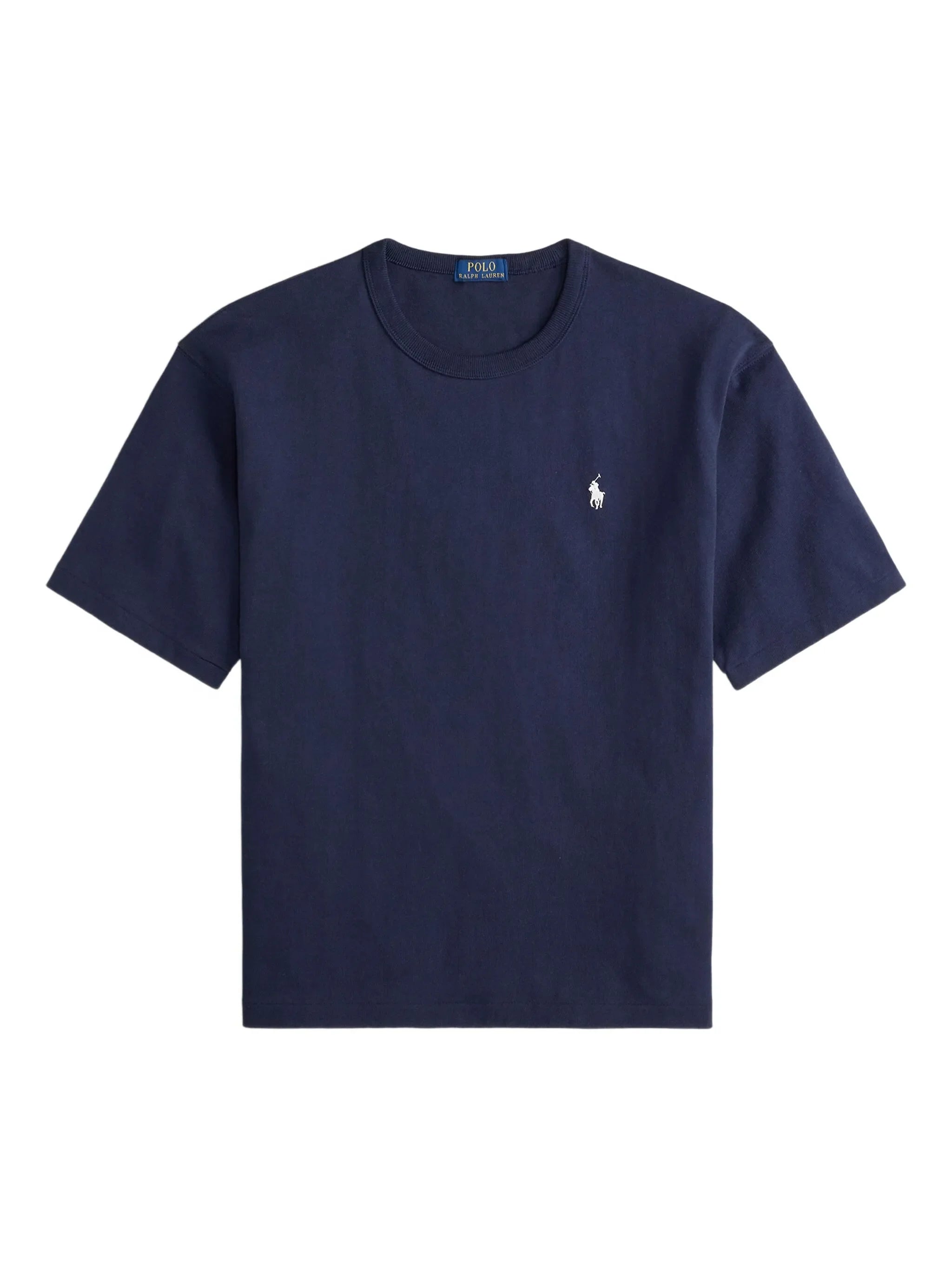 RALPH LAUREN Relaxed Fit Logo Jersey T-Shirt Navy
