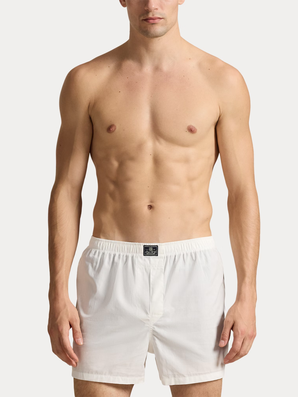 RALPH LAUREN Cotton Boxer 3-Pack White/Blue/Navy