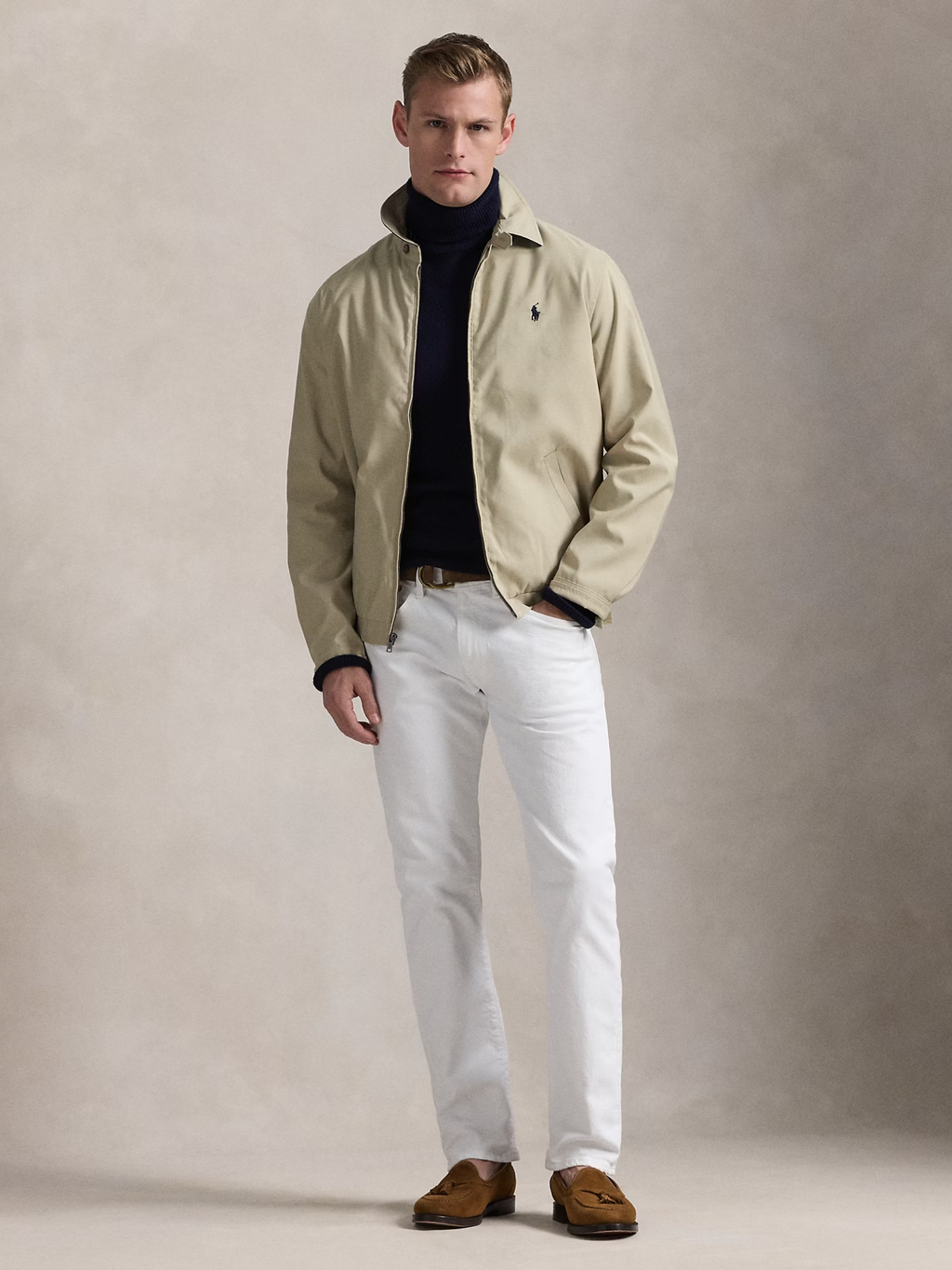 RALPH LAUREN Bi-Swing Jacket Khaki Uniform