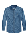 RALPH LAUREN Custom Fit Denim Shirt Denim