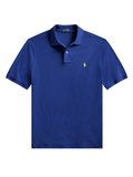 RALPH LAUREN Slim Fit Mesh Polo Shirt Autumn Royal