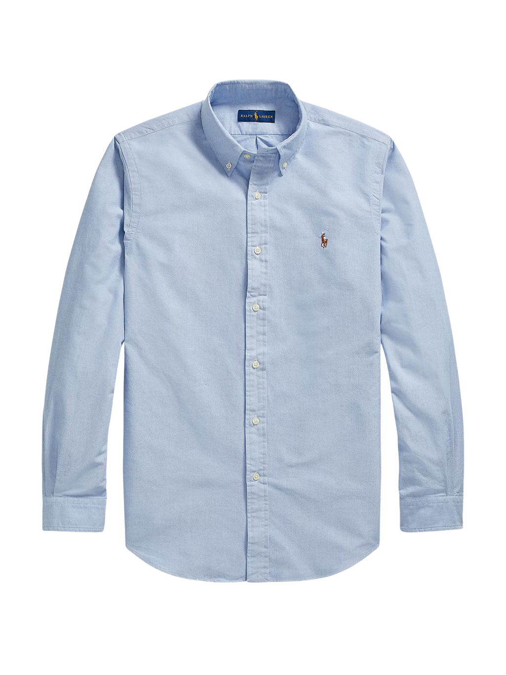 RALPH LAUREN Custom Fit Oxford Shirt Blue