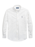 RALPH LAUREN Custom Fit Garment-Dyed Oxford Shirt White