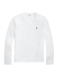 RALPH LAUREN Cotton Jersey Sleep Shirt White