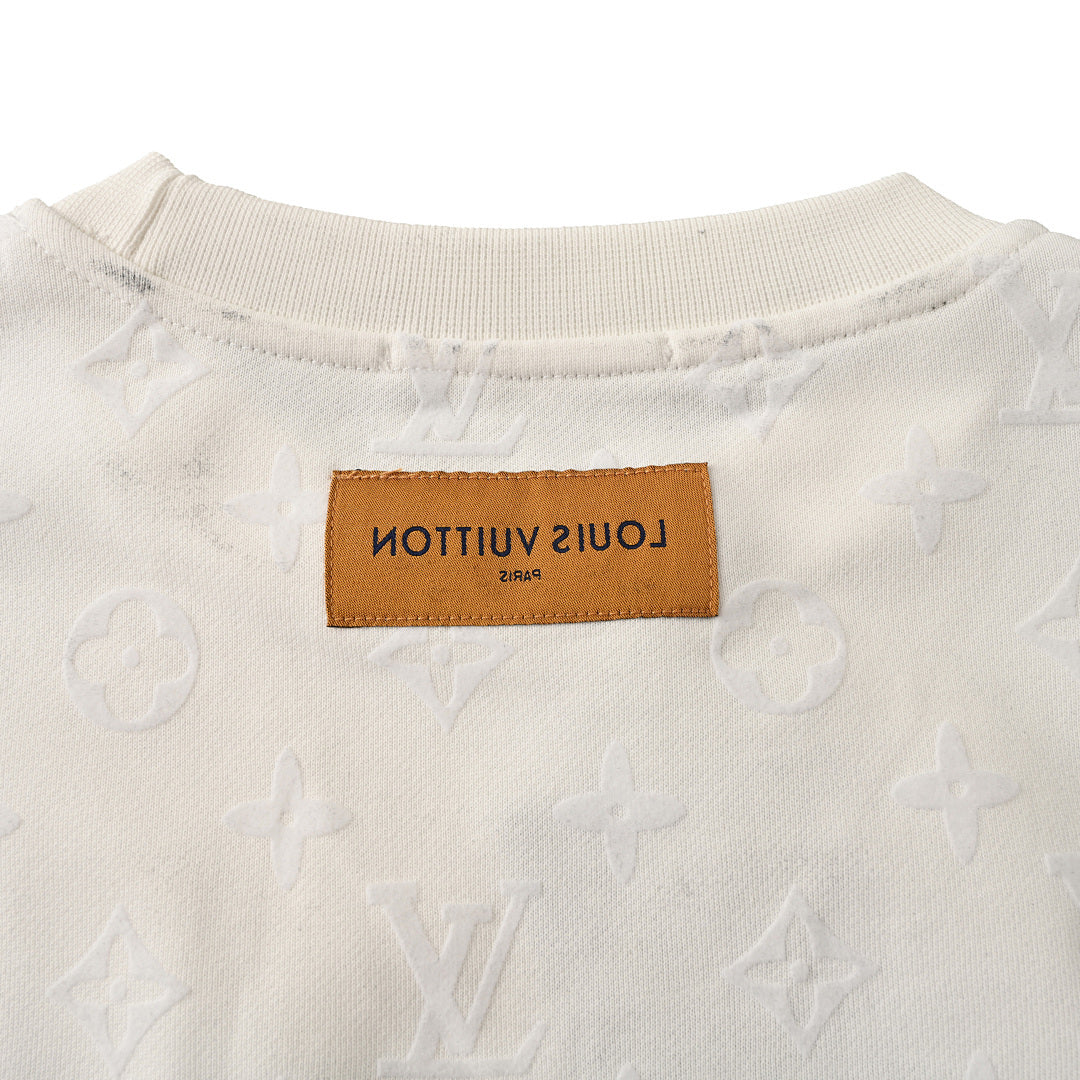 Louis Vuitton Monogram Jacquard Cotton Sweatshirt